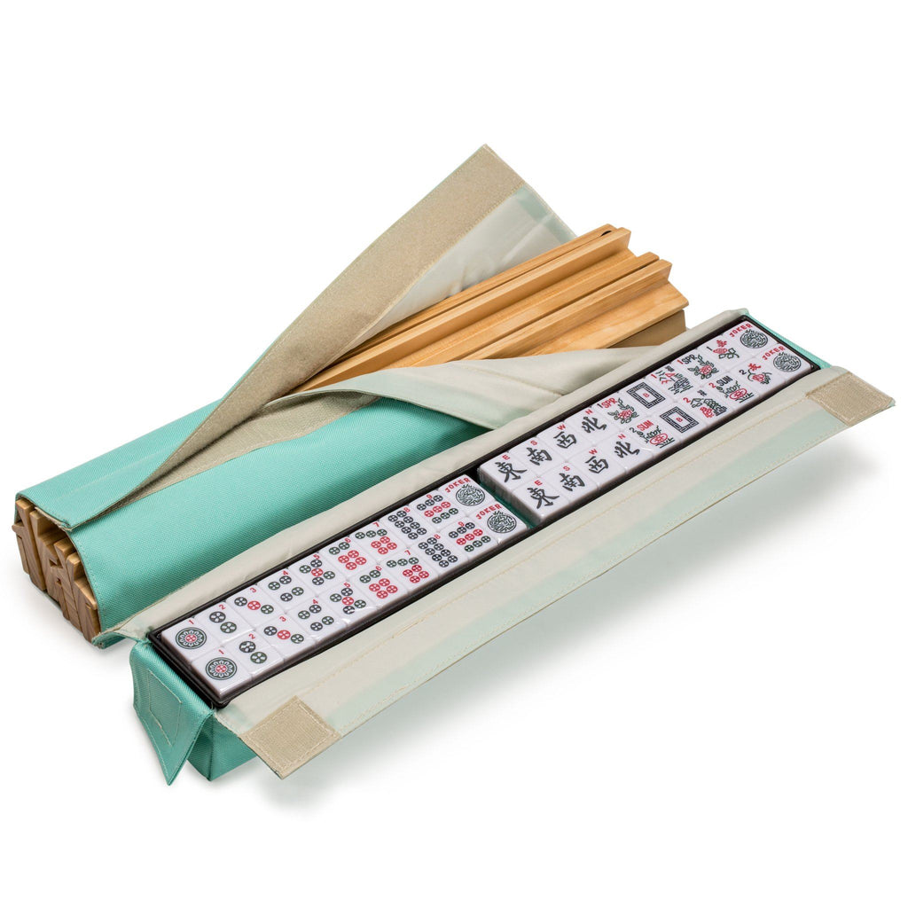 Yellow Mountain Imports Soft Case Set for American Mahjong, "Pepper" (Case Only)-Yellow Mountain Imports-Yellow Mountain Imports