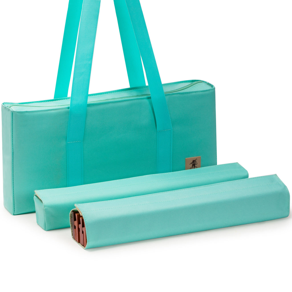 Yellow Mountain Imports Soft Case Set for American Mahjong, "Pepper" (Case Only)-Yellow Mountain Imports-Yellow Mountain Imports