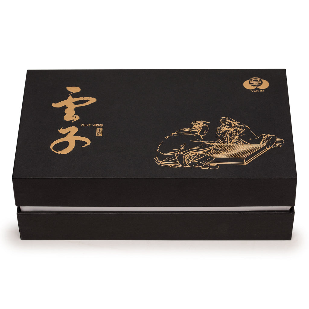 Yunzi Double Convex Go Game Stones Set - 11.3mm (Size 40)-Yellow Mountain Imports-Yellow Mountain Imports