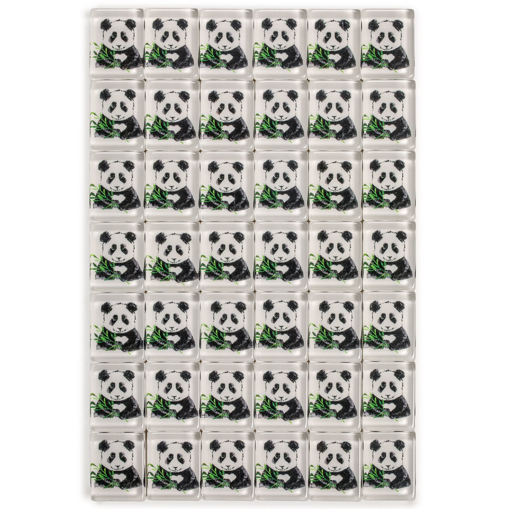 American Mahjong Set of 166 Tiles - "Panda"-Yellow Mountain Imports-Yellow Mountain Imports