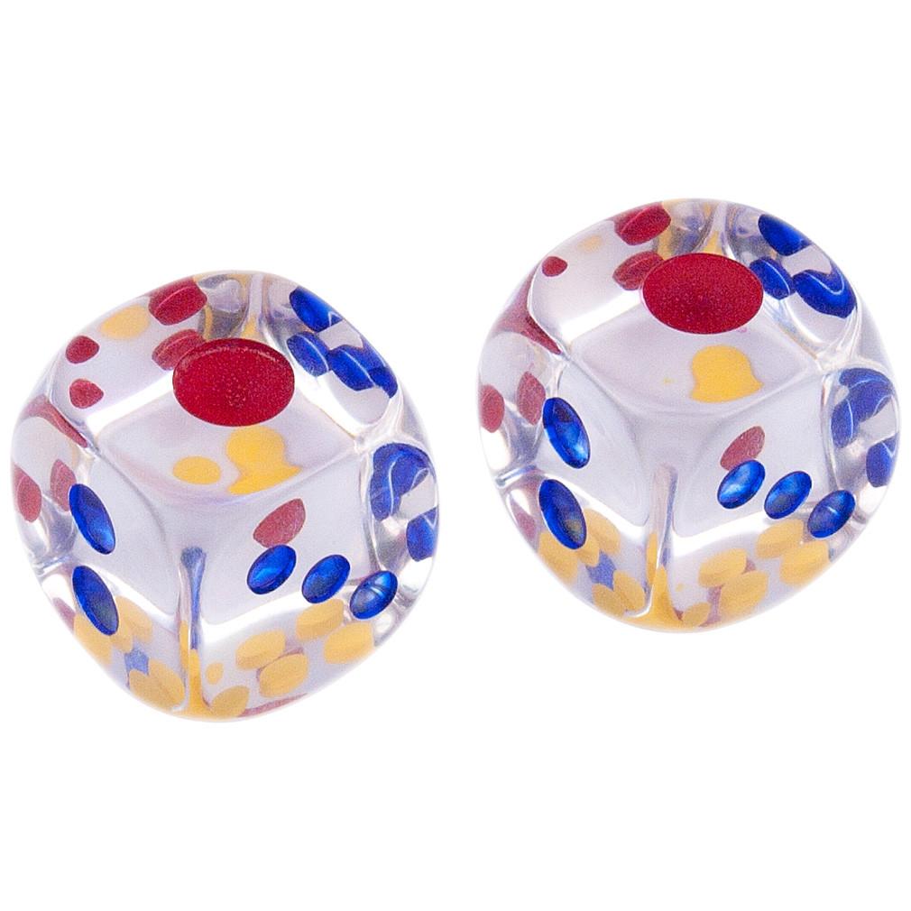 XL Six Sided Dice - 1.3" (33mm) - Pair-Yellow Mountain Imports-Yellow Mountain Imports